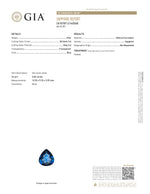 Load image into Gallery viewer, Celyon Blue Sapphire 3.06 ct Pear
