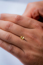 Load image into Gallery viewer, 1.2ct Unheated Yellow Sapphire
